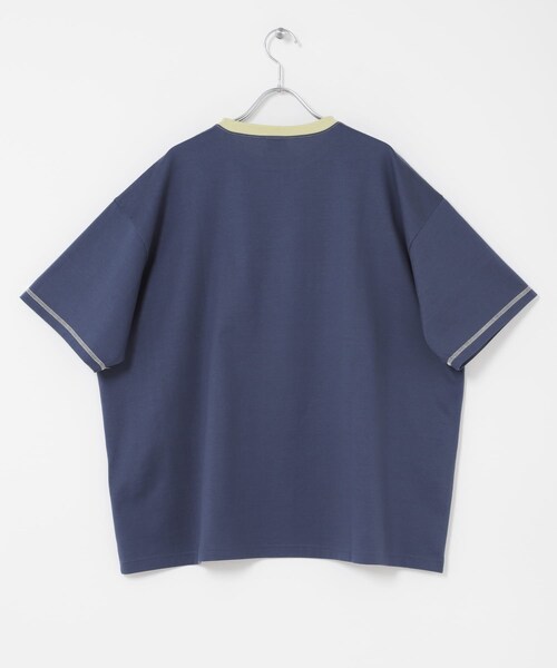 THE GOODLAND MARKET（ザグッドランドマーケット）の「ザ グッドランド マーケット　RINGER TEE（Tシャツ/カットソー・メンズ・WH×GR/YE×BR/BL×GR・1/2）」の18枚目の写真