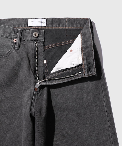 ADAM ET ROPE'(アダムエロペ)の「【SUGARHILL/シュガーヒル】"CAR SERVICE" MODERN DENIM WIDE CUT(デニムパンツ・メンズ・ブラック・30/32)」の5枚目の写真