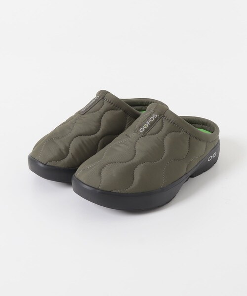 URBAN RESEARCH DOORS（アーバンリサーチドアーズ）の「OOFOS　OOcOOzie Thermo Mule（サンダル・メンズ・BLK/BLK/AlpineMoss/WHT/NVY・26/27/28/29）」の13枚目の写真