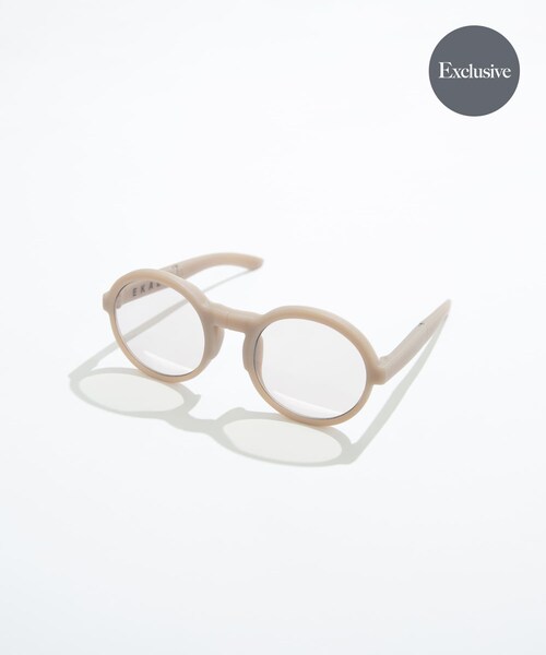 EKAL（エカル）の「『別注』MEGANEROCK×EKAL　KOREMO Type2（メガネ・メンズ・BK GR/GREIGE BE・One）」の2枚目の写真