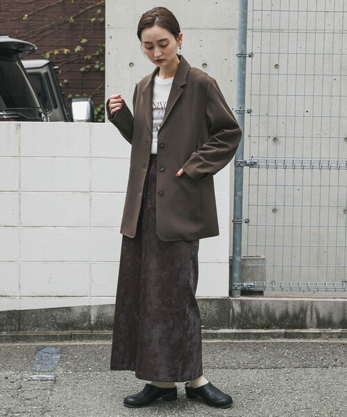 SENSE OF PLACE by URBAN RESEARCH（センスオブプレイスバイアーバンリサーチ）の「ワイドトゥヒールスリッポン（その他シューズ・レディース・BLACK/BROWN・S/M/L）」の16枚目の写真