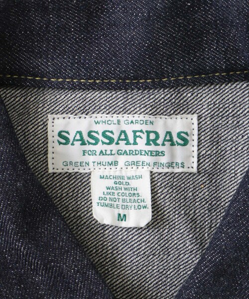 URBAN RESEARCH DOORS（アーバンリサーチドアーズ）の「SASSAFRAS　Gardener Jacket（デニムジャケット・メンズ・Indigo・S/M/L）」の14枚目の写真