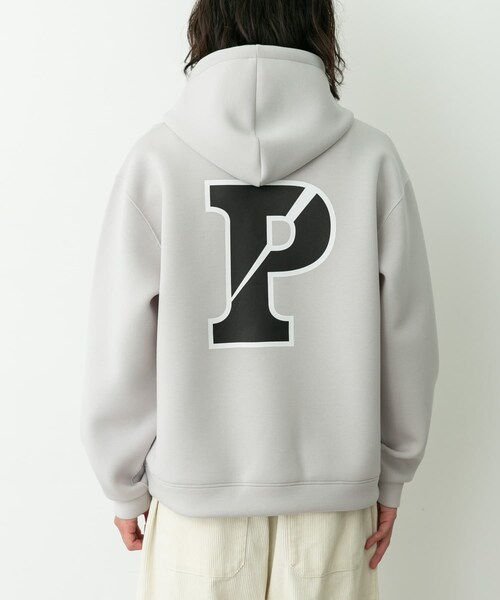 URBAN RESEARCH Sonny Label（アーバンリサーチサニーレーベル）の「カレッジプリントダンボールパーカー（パーカー・メンズ・アイスグレー/チャコール/ネイビー・M/L）」の20枚目の写真