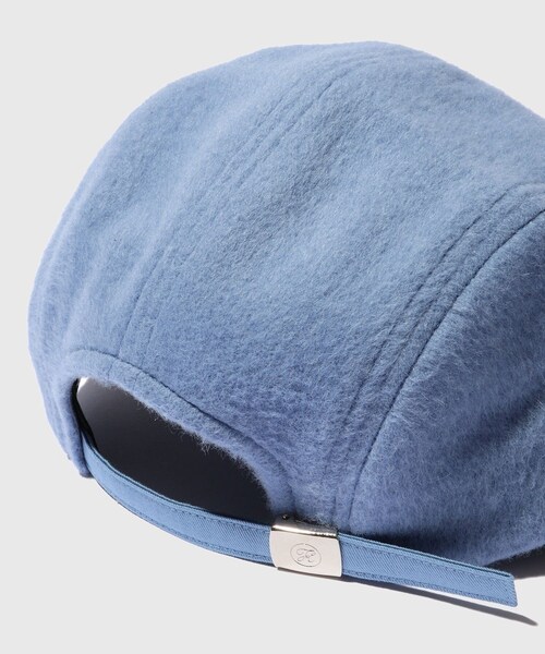 ADAM ET ROPE'（アダムエロペ）の「【KIJIMA TAKAYUKI/キジマ タカユキ】ANGORA SHAGGY JET CAP（キャップ・メンズ・ブラック/キャメル/サックス・F）」の7枚目の写真