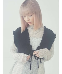 merry jenny | クロシェリボンニットビスチェ(ニット/セーター)