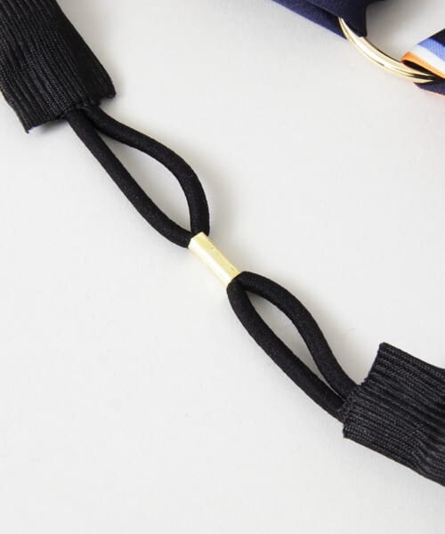 SENSE OF PLACE by URBAN RESEARCH(センスオブプレイスバイアーバンリサーチ)の「メタルリングストライプヘアバンド(ヘアバンド・レディース・WHITE/NAVY・One)」の7枚目の写真