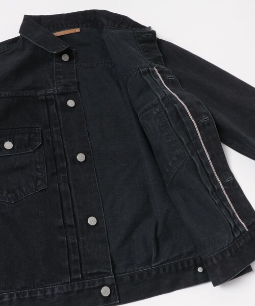 URBAN RESEARCH（アーバンリサーチ）の「Scye　SELVAGE DENIM JACKET T-2（デニムジャケット・メンズ・クロ・36/38/40）」の9枚目の写真