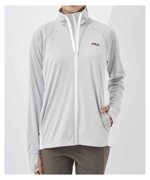 nissen（ニッセン）の「FILA 指穴付スムースラッシュガード（水陸両用・ＵＶカット）（324-671）/フィラ（ラッシュガード・メンズ・ブラック/ピンク/杢ライトグレー/杢ネイビー/ターコイズ/ホワイト/ミント・S/M/L/LL/3L/4L/5L）」の21枚目の写真