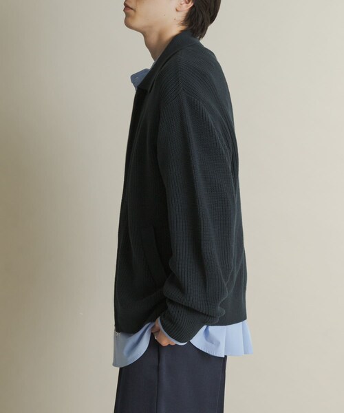 SENSE OF PLACE by URBAN RESEARCH（センスオブプレイスバイアーバンリサーチ）の「ダブルジップニットカーディガン（ニット/セーター・メンズ・GRAY/D.BLUE/RED・M/L）」の17枚目の写真