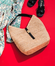 URBAN RESEARCH ROSSO WOMEN | VIOLAd’ORO　ラフィアワンショルダーバッグ(かごバッグ)