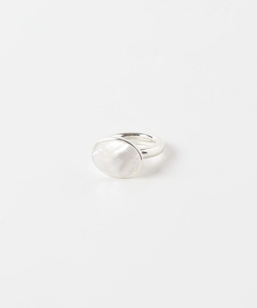かぐれ（カグレ）の「PLOW　MOTHER OF PEARL RING（リング・レディース・SILVER・13/15）」の7枚目の写真