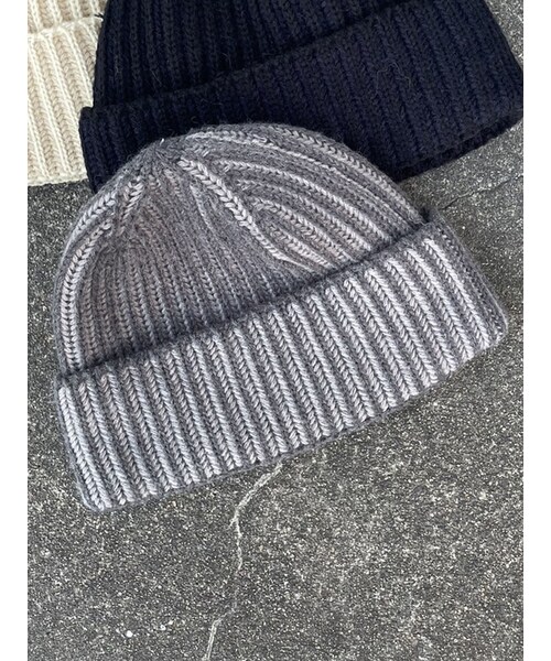 EMODA（エモダ）の「コンパクトニットキャップ（キャップ・レディース・ブラック/グレー/ベージュ・F）」の3枚目の写真