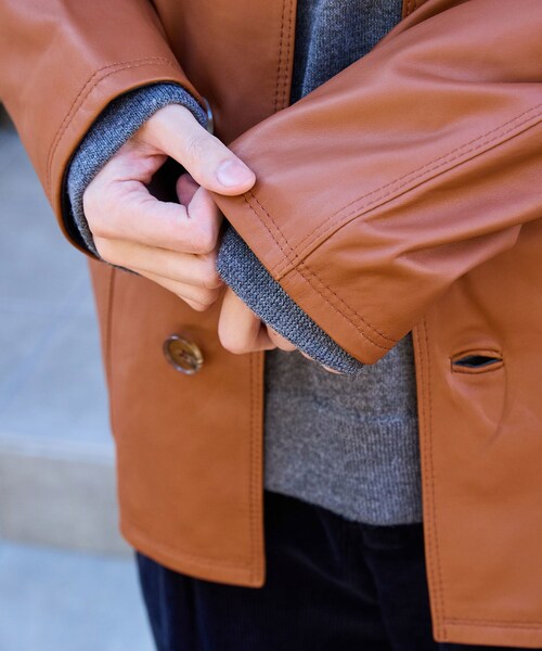 ADAM ET ROPE'（アダムエロペ）の「【ARDENNES/アルデンヌ】Claudia（その他アウター・メンズ・ブラック/ダークブラウン・48/50）」の19枚目の写真