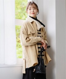 nissen | コーデュロイビッグシルエットジャケット(テーラードジャケット)