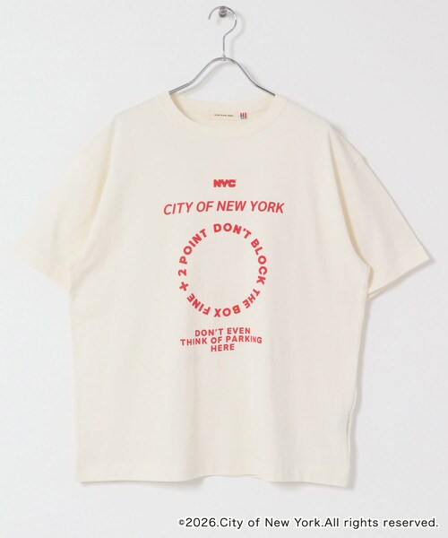 URBAN RESEARCH DOORS（アーバンリサーチドアーズ）の「GOOD ROCK SPEED　NYC TSHIRTS（Tシャツ/カットソー・レディース・WHITE・One）」の3枚目の写真