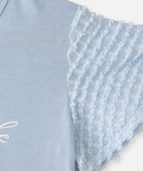 ROPE' PICNIC(ロペピクニック)の「【KIDS/キッズ】アイスプリント袖ジャガードトップス(Tシャツ/カットソー・キッズ・オフホワイト/サックス・120/130/140)」の21枚目の写真