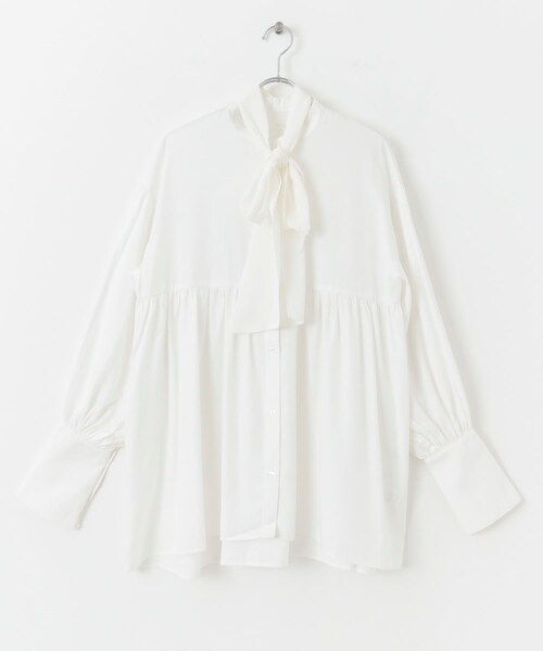 SENSE OF PLACE by URBAN RESEARCH（センスオブプレイスバイアーバンリサーチ）の「2WAYタイツキチュニック（チュニック・レディース・LIME/OFF WHITE/BLACK・one）」の18枚目の写真