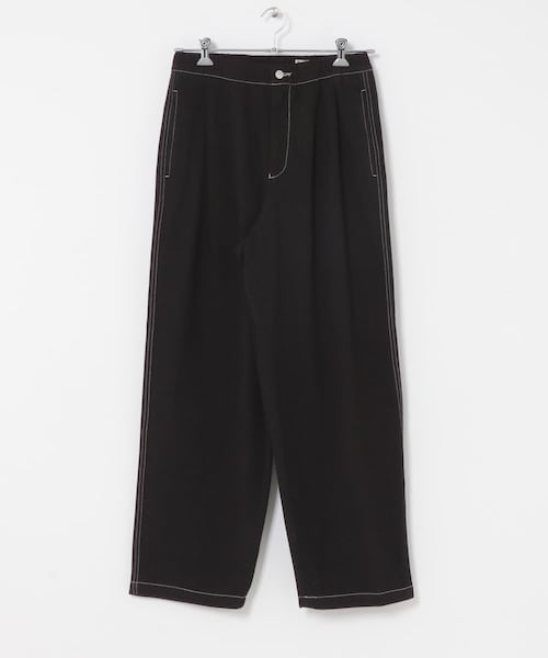 URBAN RESEARCH DOORS(アーバンリサーチドアーズ)の「FORK&SPOON TCデニムイージーパンツ(その他パンツ・メンズ・BLACK/BLUE・4/5)」の1枚目の写真