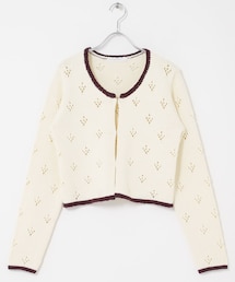 KBF | アイレットコンパクトカーディガン(カーディガン/ボレロ)