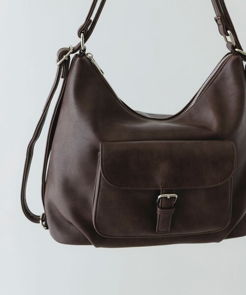 RODE SKO（ロデスコ）の「2WAYショルダーリュック（バックパック/リュック・レディース・BLACK/BROWN・One）」の21枚目の写真