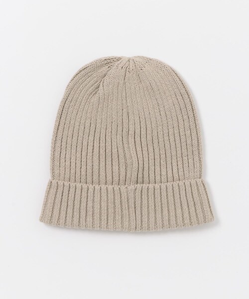 URBAN RESEARCH DOORS（アーバンリサーチドアーズ）の「コットンリネンニットキャップ（ニットキャップ/ビーニー・レディース・IVORY/GREGE/BLACK・one）」の18枚目の写真