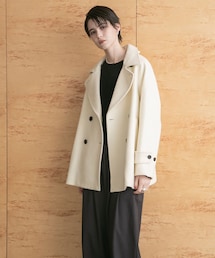 URBAN RESEARCH | スーパー100メルトンPコート(ピーコート)