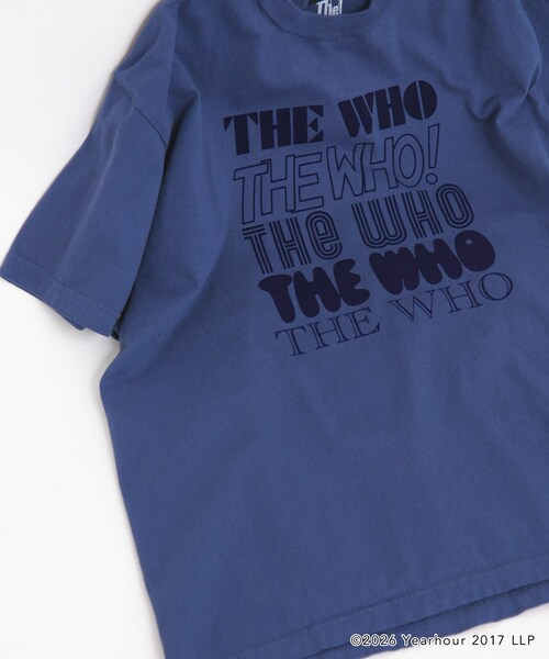 KBF（ケイビーエフ）の「GOOD ROCK SPEED　THE WHO T-shirts（Tシャツ/カットソー・レディース・LT.NAVY・Free）」の5枚目の写真