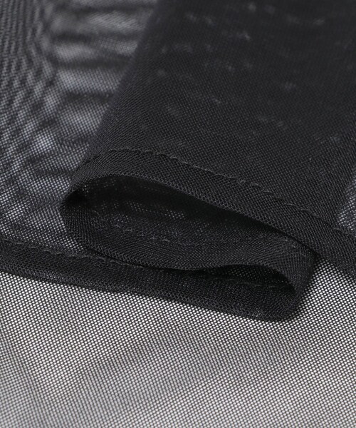 URBAN RESEARCH ROSSO（アーバンリサーチロッソ）の「ANDRESD　TULLE FRILL PEPLUM DRESS（ワンピース・レディース・CHARCOAL・S/M）」の19枚目の写真