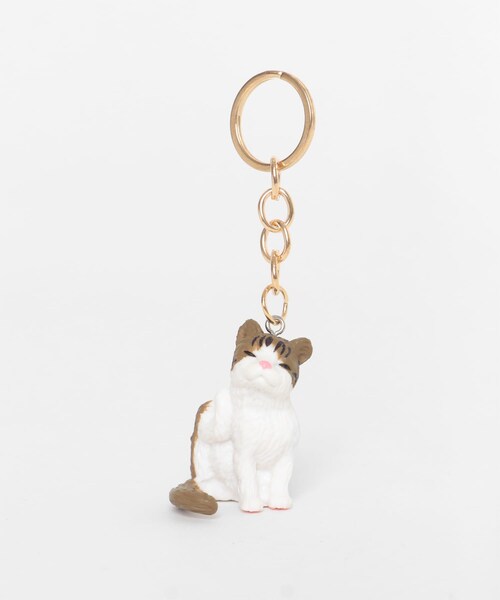 URBAN RESEARCH Sonny Label（アーバンリサーチサニーレーベル）の「CAT AND FAKEFUR CHARM（キーホルダー・レディース・ブラウン系/ベージュ系・One）」の13枚目の写真