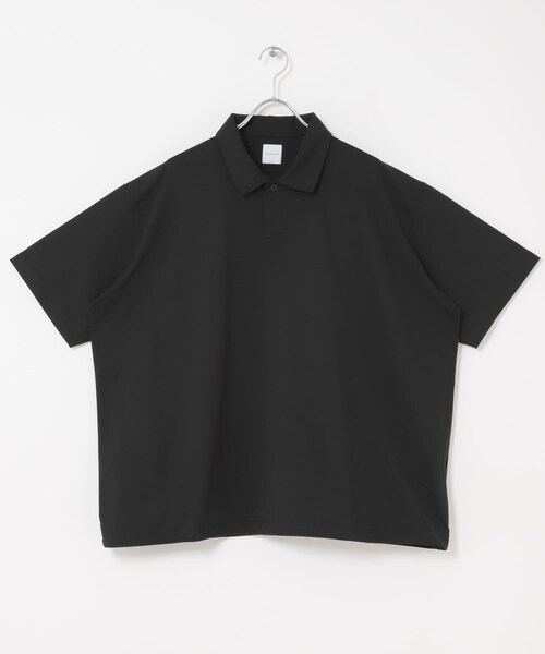 URBAN RESEARCH(アーバンリサーチ)の「Wide Dad BREEZY TECH ポロシャツ(ポロシャツ・メンズ・D.NAVY/BLACK・1/2)」の14枚目の写真