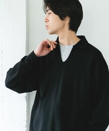 URBAN RESEARCH DOORS | TOMPKINS裏毛 スキッパースウェット(スウェット)
