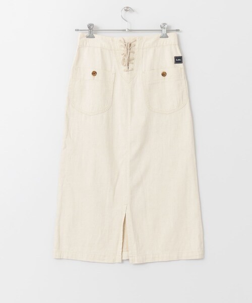 URBAN RESEARCH DOORS（アーバンリサーチドアーズ）の「DOORS×Lee　別注マリンロングスカート∴（デニムスカート・レディース・生成り/OW・S/M）」の8枚目の写真