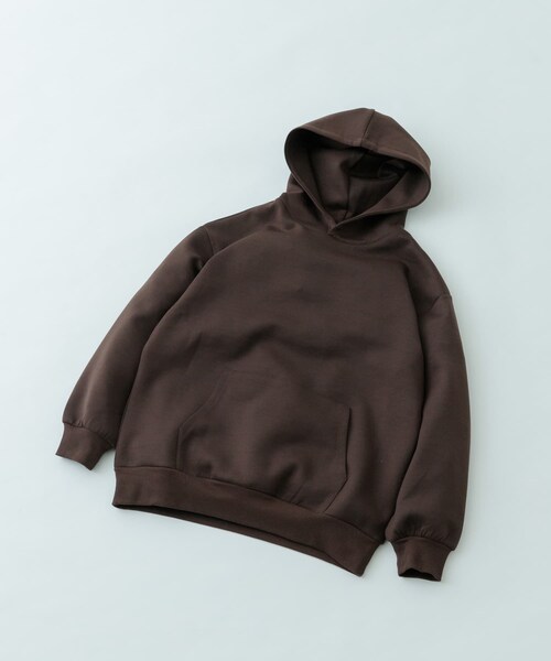 ITEMS URBANRESEARCH（アイテムズ アーバンリサーチ）の「ストレッチダンボール プルオーバーパーカー（パーカー・メンズ・BRN/BEG/BLK/YEL・M/L）」の18枚目の写真