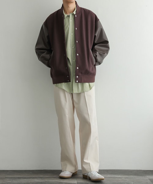 SENSE OF PLACE by URBAN RESEARCH(センスオブプレイスバイアーバンリサーチ)の「センタープレスストレートタックチノパンツ(チノパンツ・メンズ・GREIGE/BLACK・M/L)」の21枚目の写真