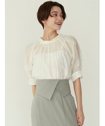LAGUNAMOON | ロールネックリボンブラウス(シャツ/ブラウス)