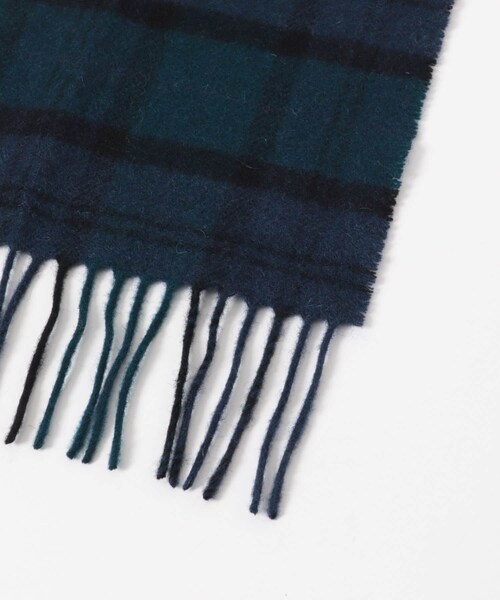 Barbour　tartan lambswool scarf