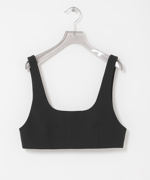 new basic　HIGH TWIST WOOL BUSTIER