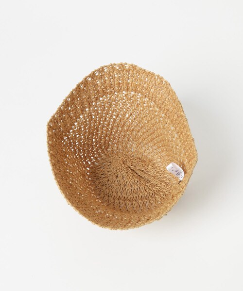 URBAN RESEARCH（アーバンリサーチ）の「細編みベルハット（ハット・レディース・BEIGE/BLACK・-）」の8枚目の写真