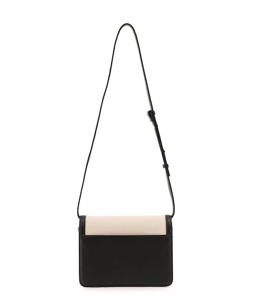 ADAM ET ROPE'（アダムエロペ）の「【サステナブル】オーガニックコットンフラップショルダーバッグ（ショルダーバッグ・レディース・ブラック/ブラウン・F）」の9枚目の写真