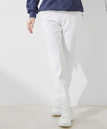 【UV】【撥水】【防透】セミストレートパンツ