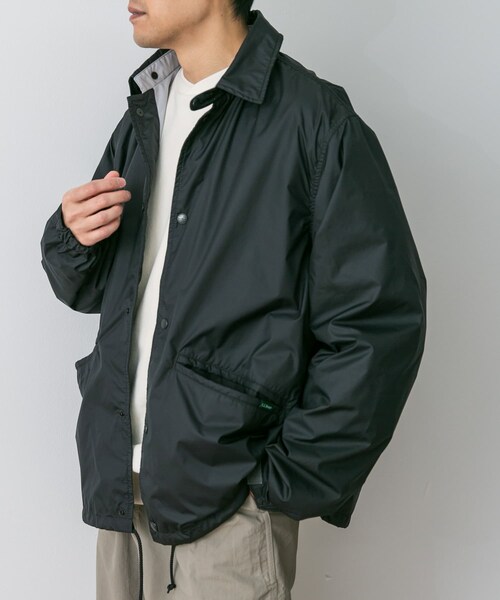URBAN RESEARCH DOORS(アーバンリサーチドアーズ)の「L.L.Bean Lined Coach Jacket(テーラードジャケット・メンズ・D.charcoal/tan/B.green/purpleblue・M/L/XL)」の6枚目の写真
