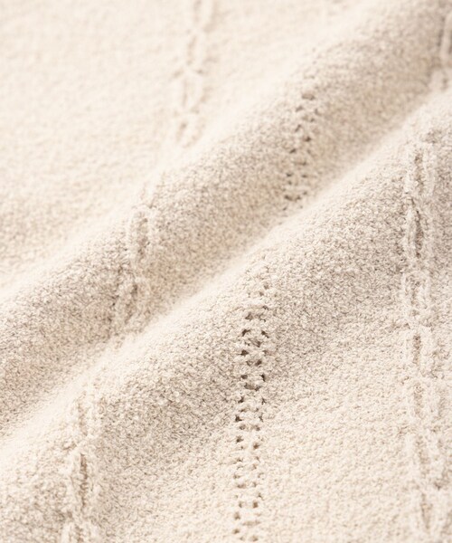 Saturdays NYC(サタデーズ ニューヨークシティ )の「Kenneth Knit SS Shirt(ポロシャツ・レディース・ブラック/キナリ/レンガ・L/M/S/XL)」の19枚目の写真