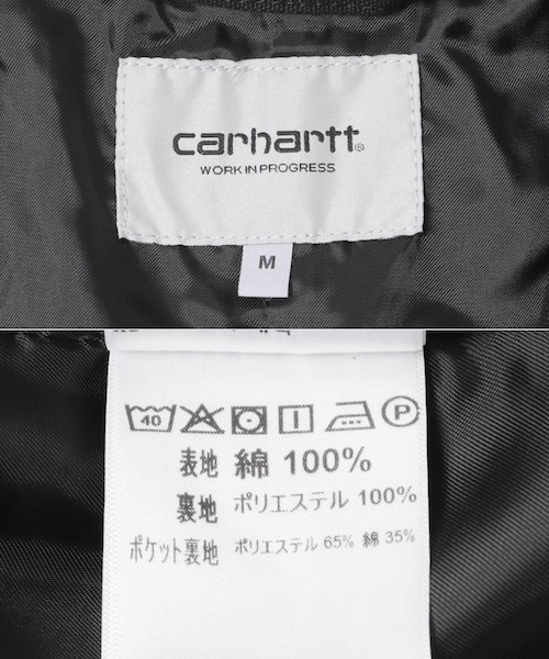 URBAN RESEARCH Sonny Label（アーバンリサーチサニーレーベル）の「carhartt　WEBSTER COAT（ステンカラーコート・メンズ・Black・S/M）」の18枚目の写真