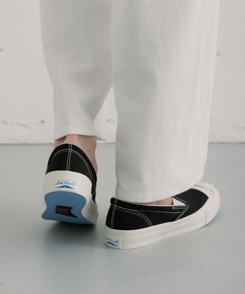 SENSE OF PLACE by URBAN RESEARCH(センスオブプレイスバイアーバンリサーチ)の「Converse JACK PURCELL CL SLIP-ON(スニーカー・メンズ・BLACK・26/27/28)」の14枚目の写真