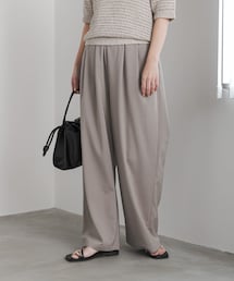 URBAN RESEARCH DOORS | 『UR TECH』完声/涼ギャザーワイドパンツ(その他パンツ)