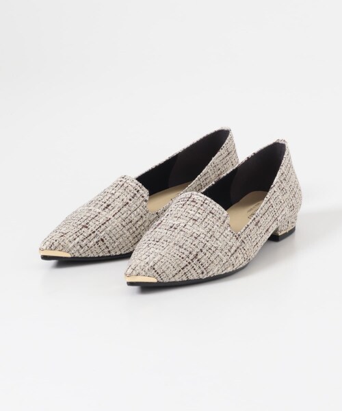 RODE SKO（ロデスコ）の「『MADE IN JAPAN』トゥメタルパンプス（パンプス・レディース・IVORY/BLACK/BROWN・23/23.5/24/24.5/25）」の4枚目の写真