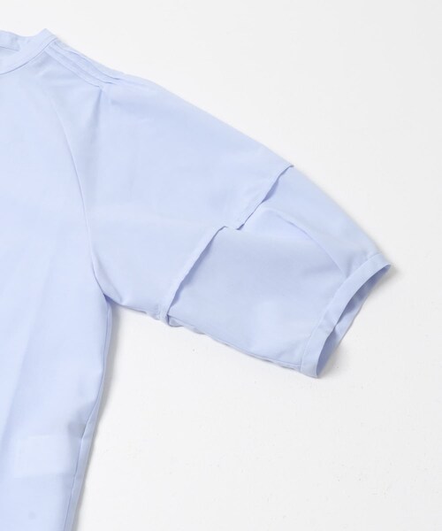 URBAN RESEARCH ROSSO（アーバンリサーチロッソ）の「『WEB/一部店舗限定』UVカットウォッシャブルリネン混シャツ ブラウス（シャツ/ブラウス・レディース・OFF WHITE/YELLOW/BROWN/SAX/NAVY・Free）」の12枚目の写真