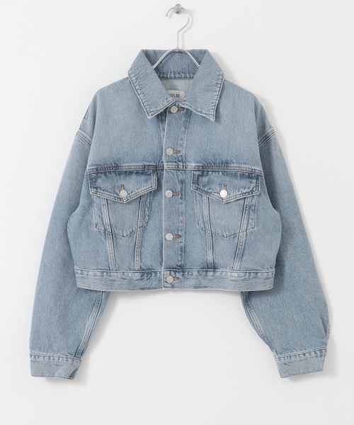 URBAN RESEARCH（アーバンリサーチ）の「AGOLDE　PALMER JACKET IN SPACE（デニムジャケット・レディース・space・XS）」の2枚目の写真