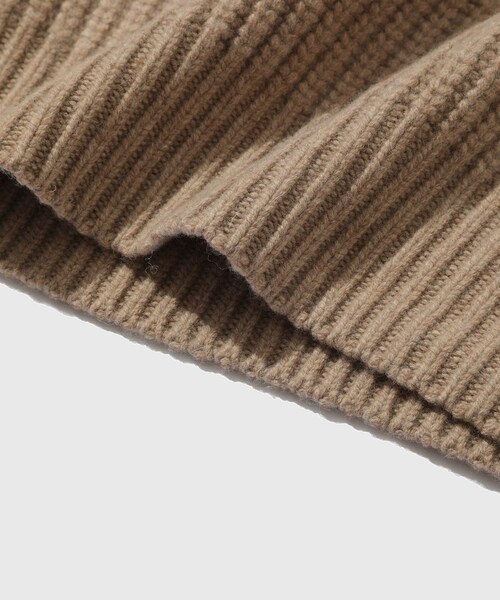 ADAM ET ROPE'(アダムエロペ)の「【Etudes Studio/エチュードストゥディオ】RIBBED ROUND NECK EUROPA(ニット/セーター・メンズ・ブラック/ベージュ・2/3)」の13枚目の写真