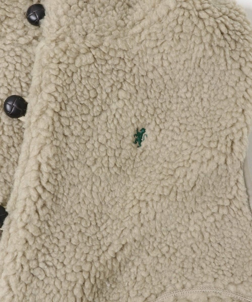 URBAN RESEARCH DOORS（アーバンリサーチドアーズ）の「GYMPHLEX　BOA HOODED SHORT VEST（ベスト・レディース・OYSTER/TAUPE/NAVY・14）」の8枚目の写真